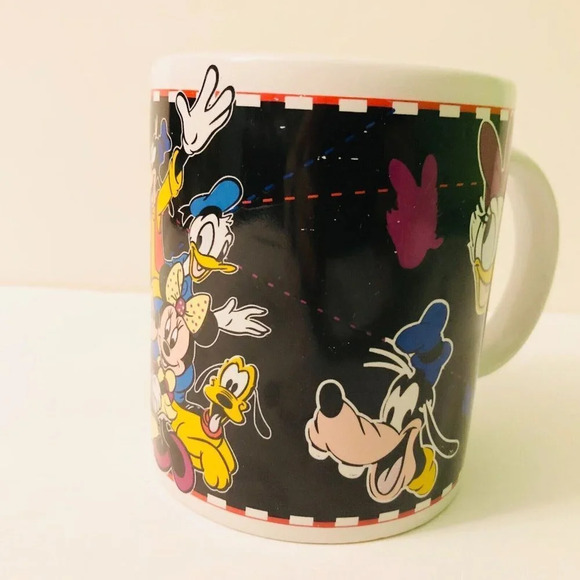 Disney Characters Mug Danawares Cup Mickey Mouse Minnie Donald Duck Goofy - Picture 5 of 13